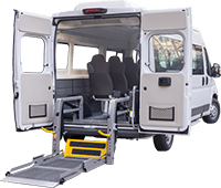 Allestimenti veicoli per trasporto disabili
